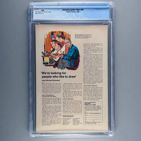 Amazing Spider 59 - CGC 8.0