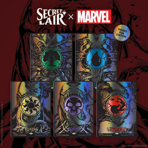 Secret Lair x Marvel's Spider-Man: Mana Symbiote - Raised Foil Edition (SLD)