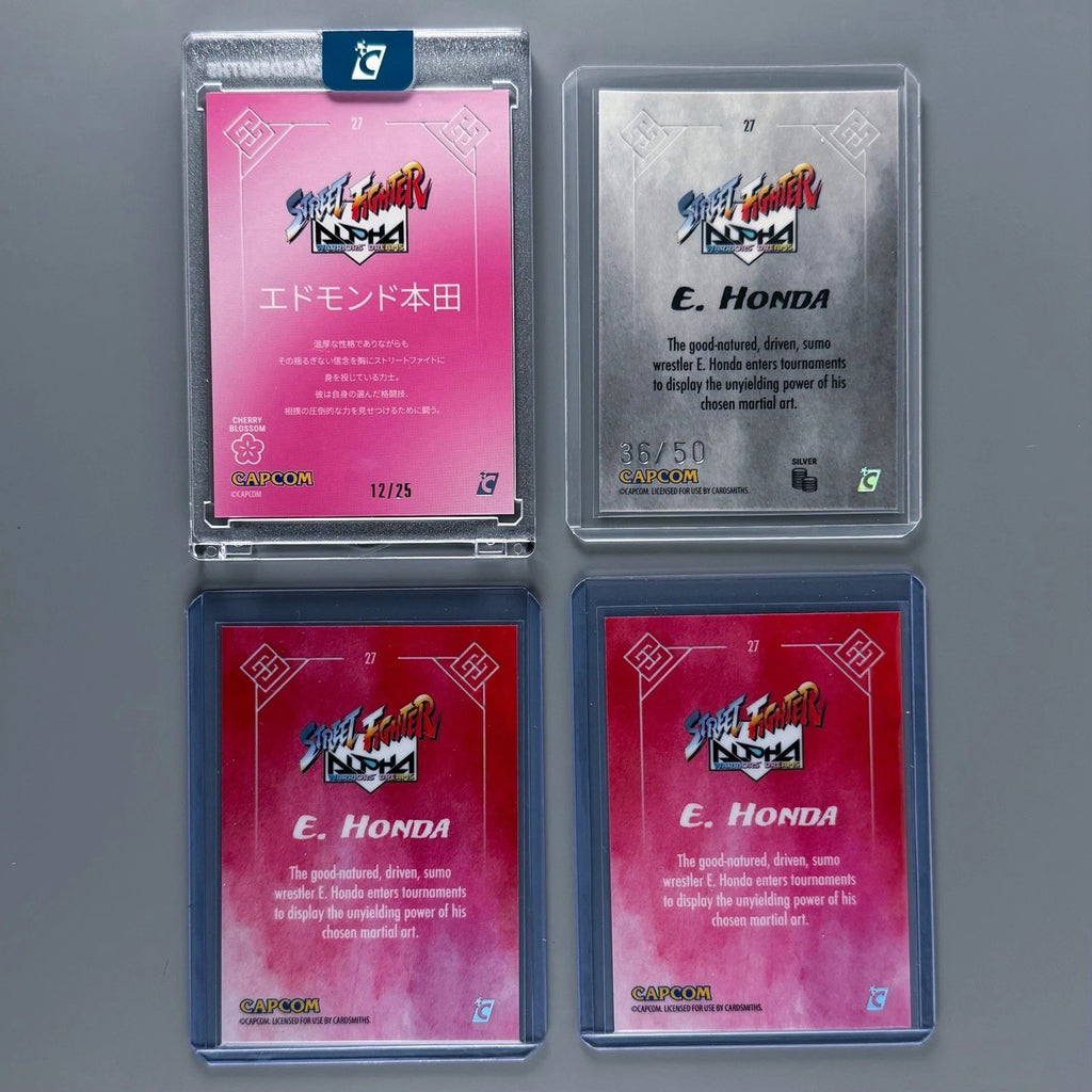 Street Fighter Alpha 2026 Cherry Blossom E. Honda /25 Convention Exclusive (Cardsmiths)