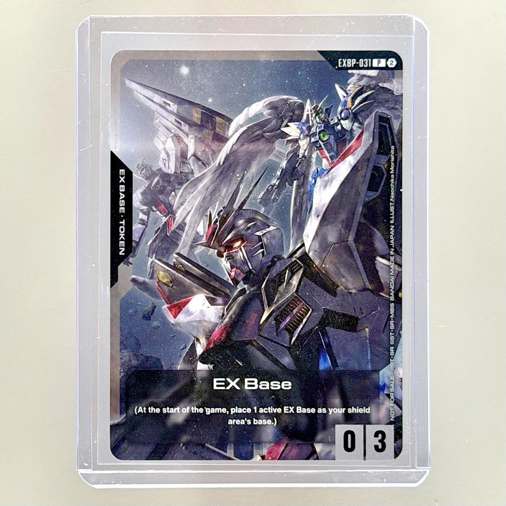 2026 Gundam EX Base (EXBP-031) Promo Card Comic Con Exclusive Sealed