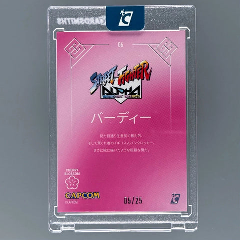 Street Fighter Alpha 2026 Cherry Blossom Birdie /25 Convention Exclusive (Cardsmiths)