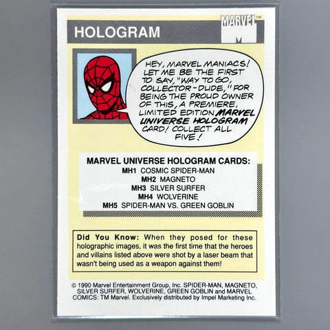 Silver Surfer MH3 1990 Hologram