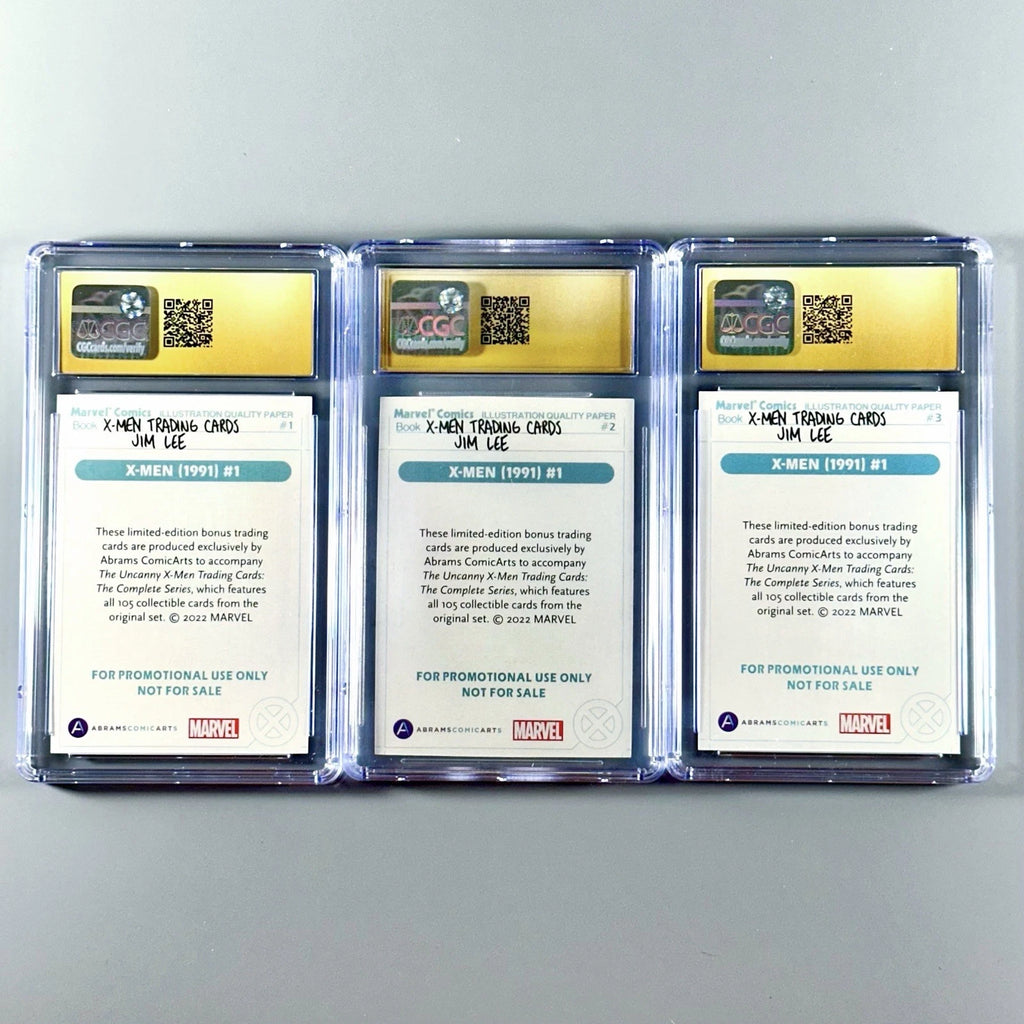 X-Men 30th Anniversary Abrams Promo Card Set - CGC 10 (New Label)