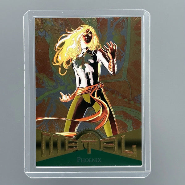 2013 Marvel Fleer Retro Phoenix Metal Base Insert