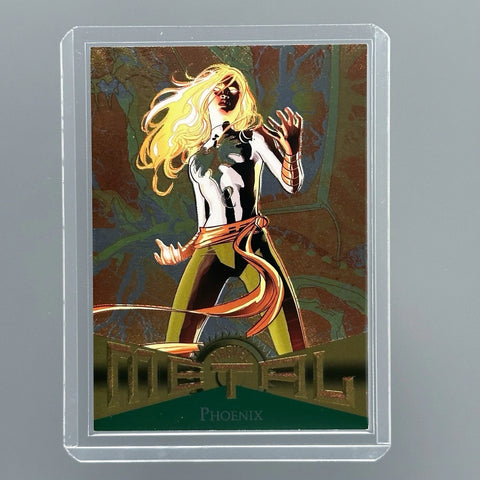 2013 Marvel Fleer Retro Phoenix Metal Base Insert