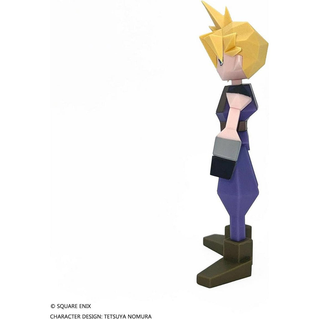 Final Fantasy VII: Cloud Strife Polygon 6-in Soft Vinyl Figure