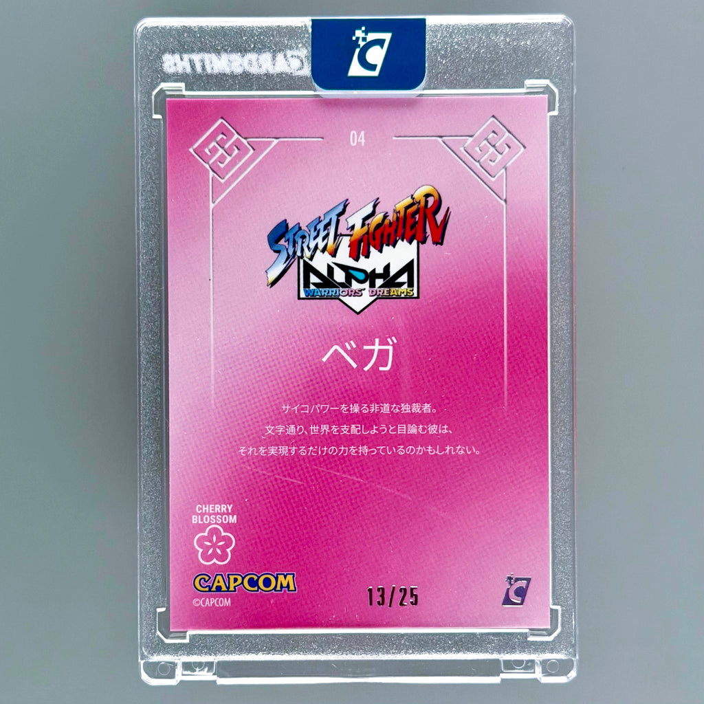 Street Fighter Alpha 2026 Cherry Blossom M. Bison /25 Convention Exclusive (Cardsmiths)