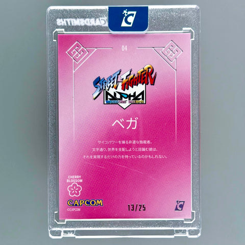 Street Fighter Alpha 2026 Cherry Blossom M. Bison /25 Convention Exclusive (Cardsmiths)