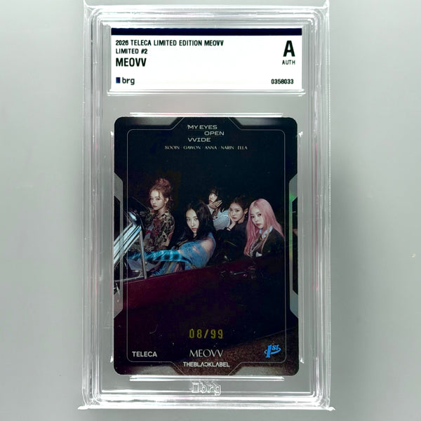 2026 TELECA MEOVV Limited Edition #2 /99 Group Card