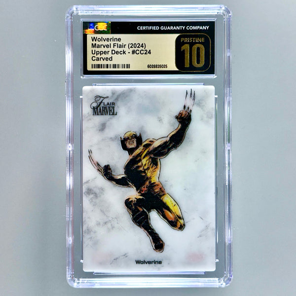 2024 Marvel Flair Wolverine Carved - CGC 10