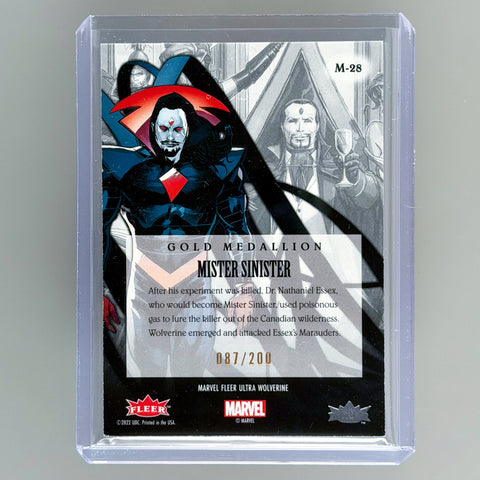 2022 Mister Sinister Gold Medallion