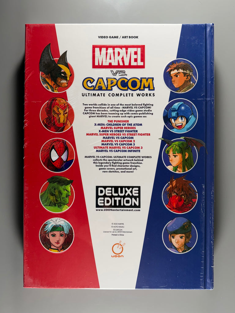 Marvel Vs Capcom Ultimate Complete Works Deluxe Book