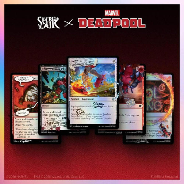 Secret Lair x Marvel's Deadpool: I Fixed It (You're Welcome) - Traditional Foil Edition (SLD)