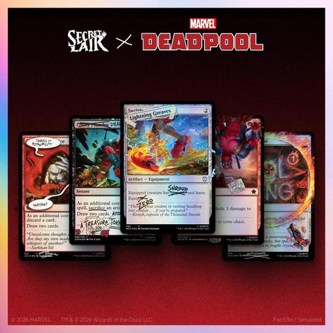 Secret Lair x Marvel's Deadpool: I Fixed It (You're Welcome) - Traditional Foil Edition (SLD)