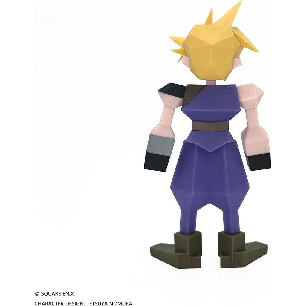 Final Fantasy VII: Cloud Strife Polygon 6-in Soft Vinyl Figure