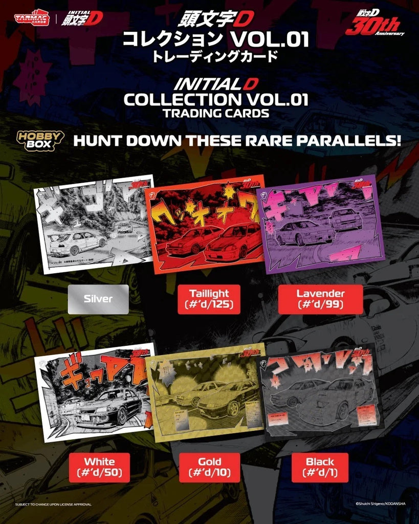 Initial D Collection Vol.01 - 30th Anniversary Hobby Box x1