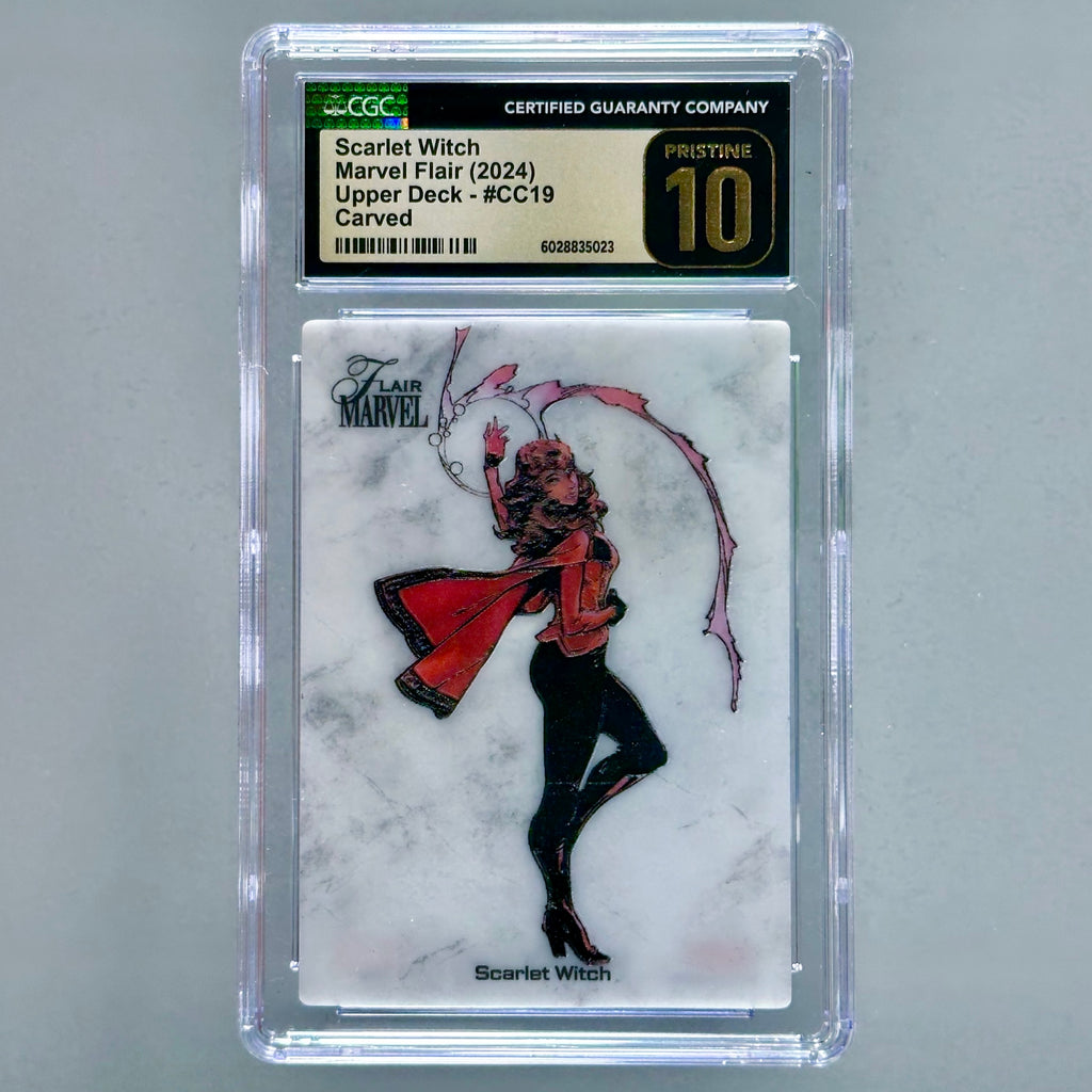 2024 Marvel Flair Scarlet Witch Carved - CGC 10