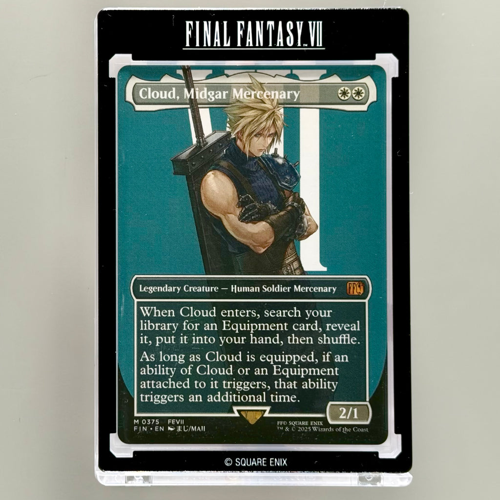 Cloud, Midgar Mercenary (Borderless) - FINAL FANTASY (FIN)