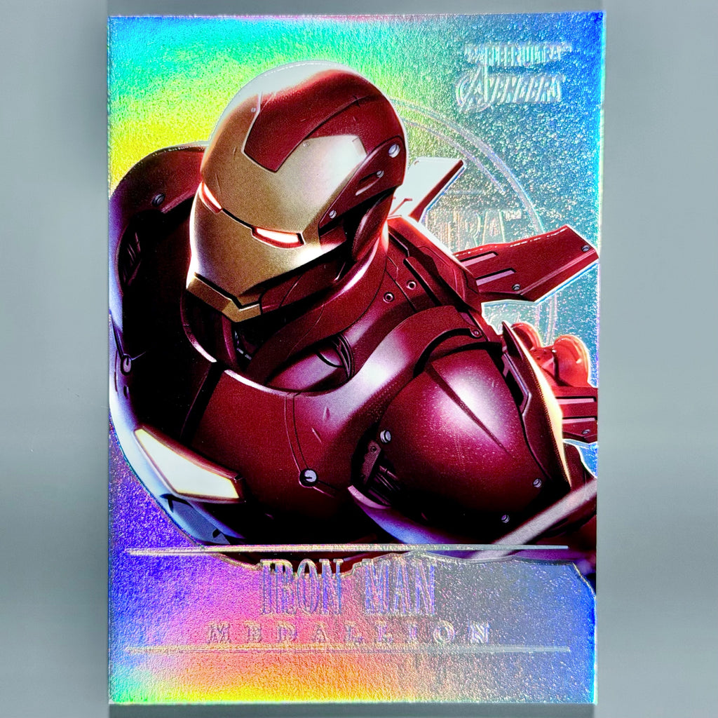 Iron Man #M-20 Fleer Ultra Avengers & Wolverine Platinum Medallions