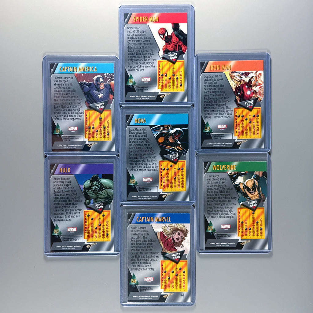 2024 Avengers Metal - Retro Metal Base Lot