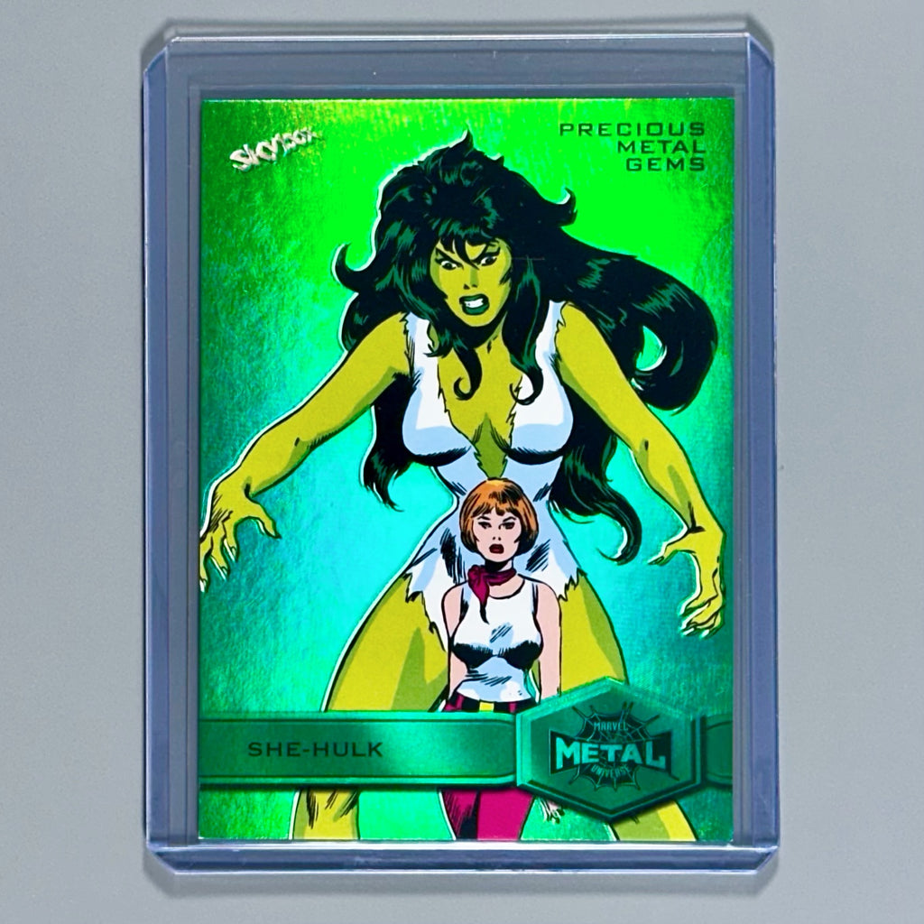 2022 Spider-Man Metal - She-Hulk PMG Green