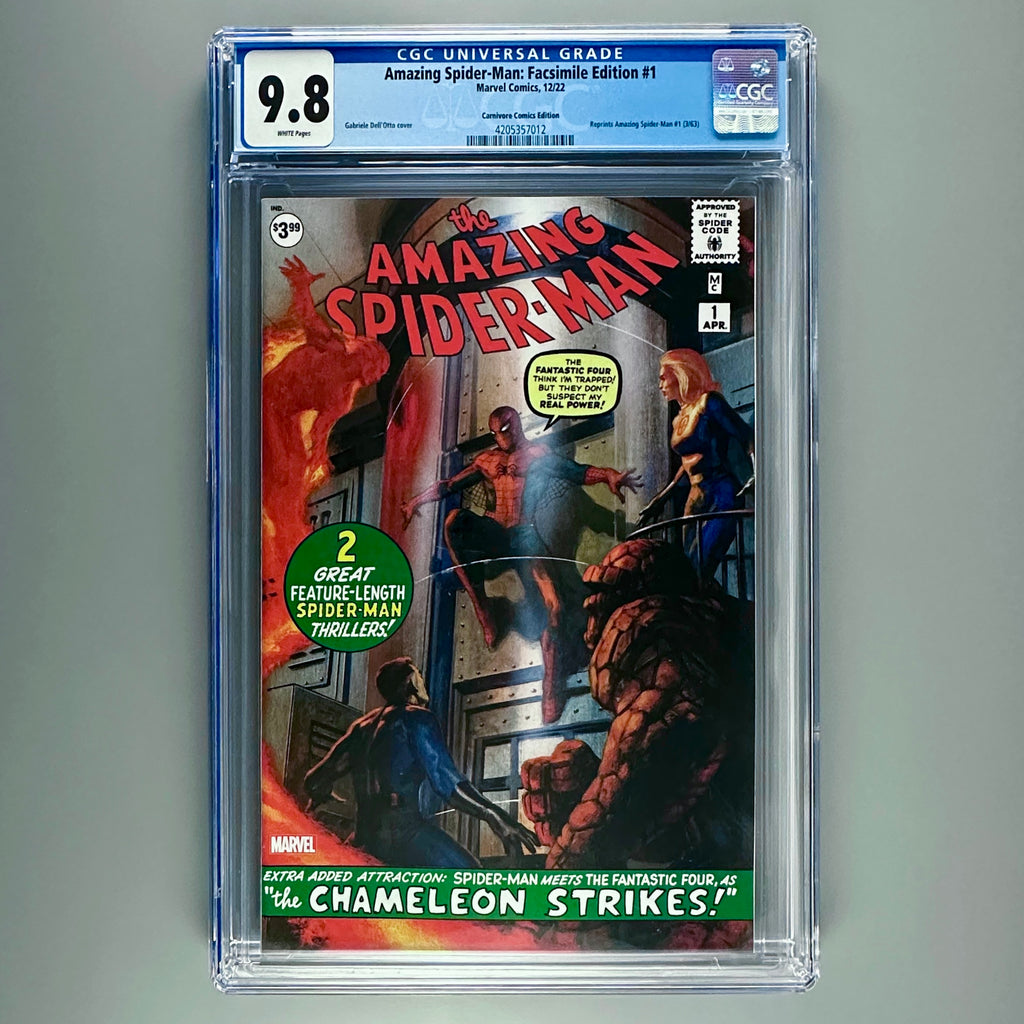 Amazing Spider-Man Dell Otto Facsimile Edition CGC 9.8