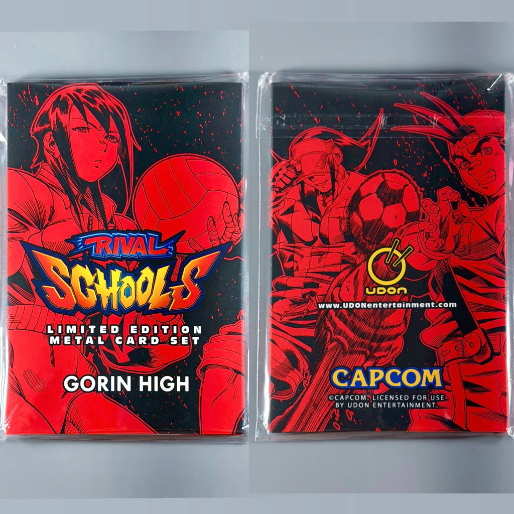 Rival Schools: Gorin High Collectible Metal Card Set
