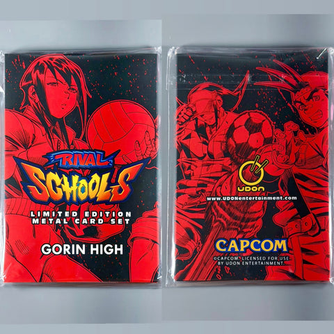 Rival Schools: Gorin High Collectible Metal Card Set