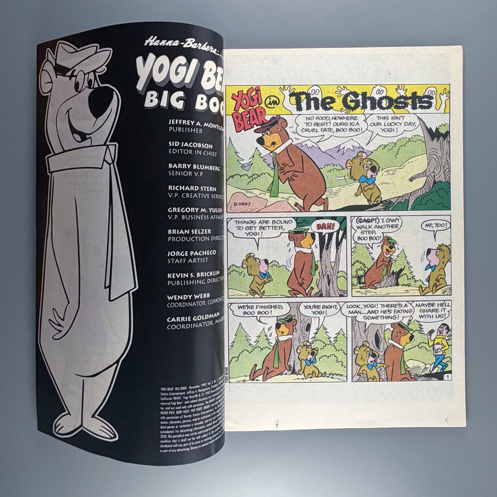 Yogi Bear Big Book 1 (Hanna-Barbera Harvey Classics 1992)