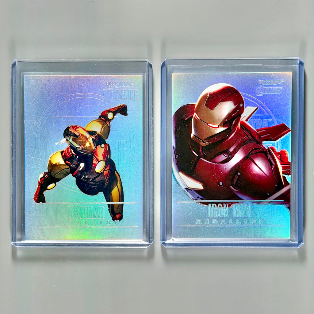 Iron Man #M-20 Fleer Ultra Avengers & Wolverine Platinum Medallions