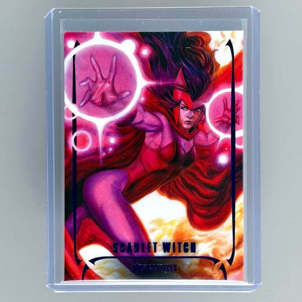 2024 Marvel Masterpieces Nahuel Grego - Scarlet Witch Epic Purple