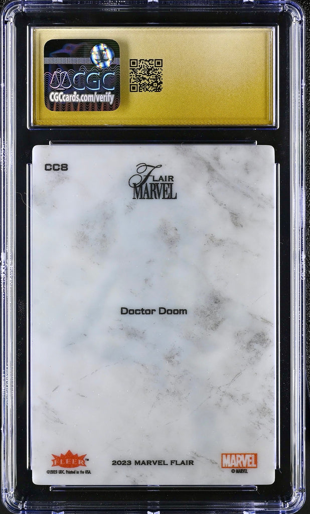 2024 Marvel Flair Doctor Doom Carved - CGC 10