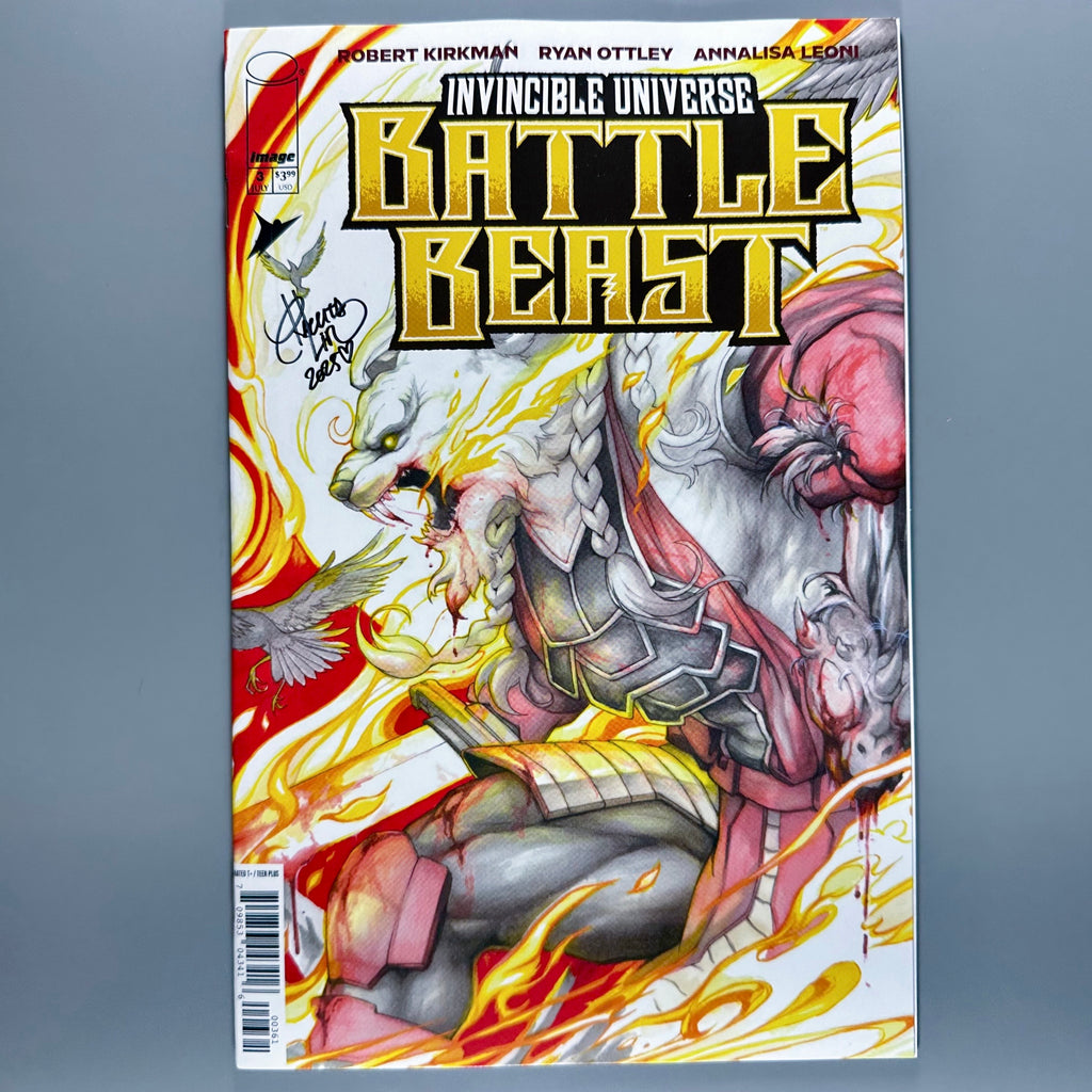 Battle Beast 3- Rachta Lin Variant SIGNED