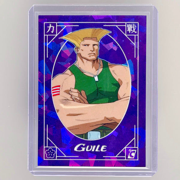 Guile #28 Street Fighter Alpha Series One (2025) Amethyst Refractor