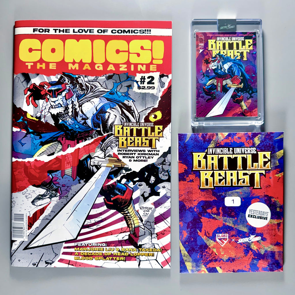 Battle Beast - Comic & Card
