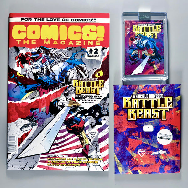 Battle Beast - Comic & Card