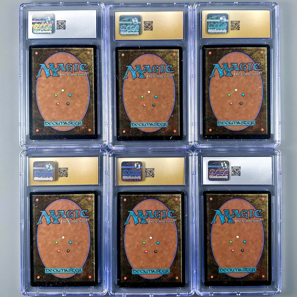 Spider-Man Magic the Gathering Scene CGC 10 Set