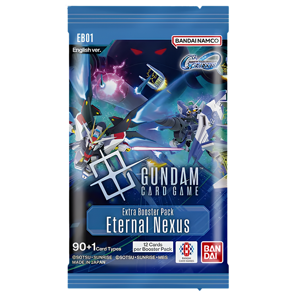 Bandai Gundam Card Game Eternal Nexus EB01 Extra Booster Pack Box TCG