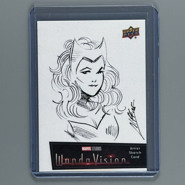 2022 Marvel WandaVision Sketch Card