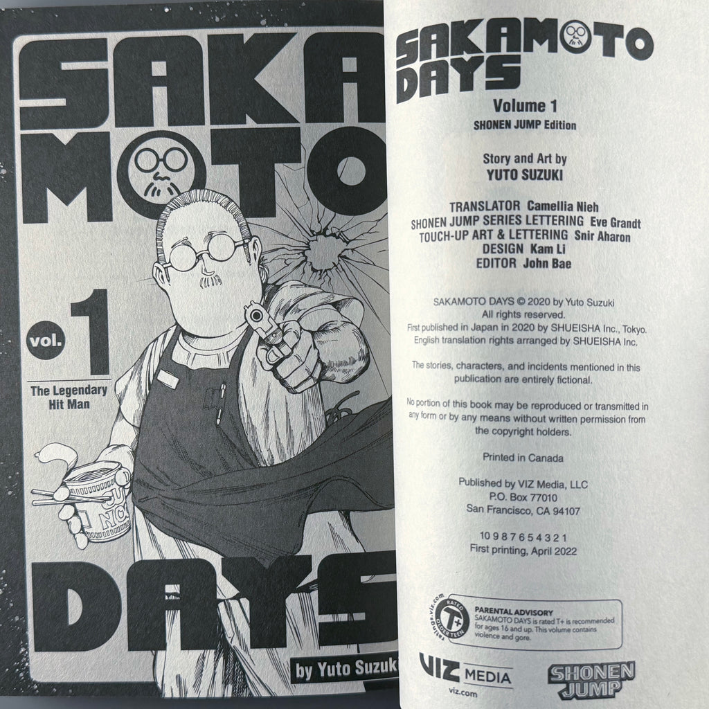 Sakamoto Days Volume 1 - Manga