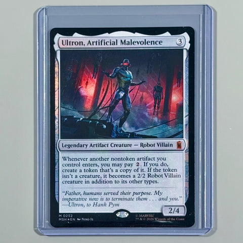 Ultron, Artificial Malevolence - Marvel Super Heroes (MSH)