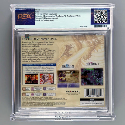 PS1 Final Fantasy Origins PSA 9.8