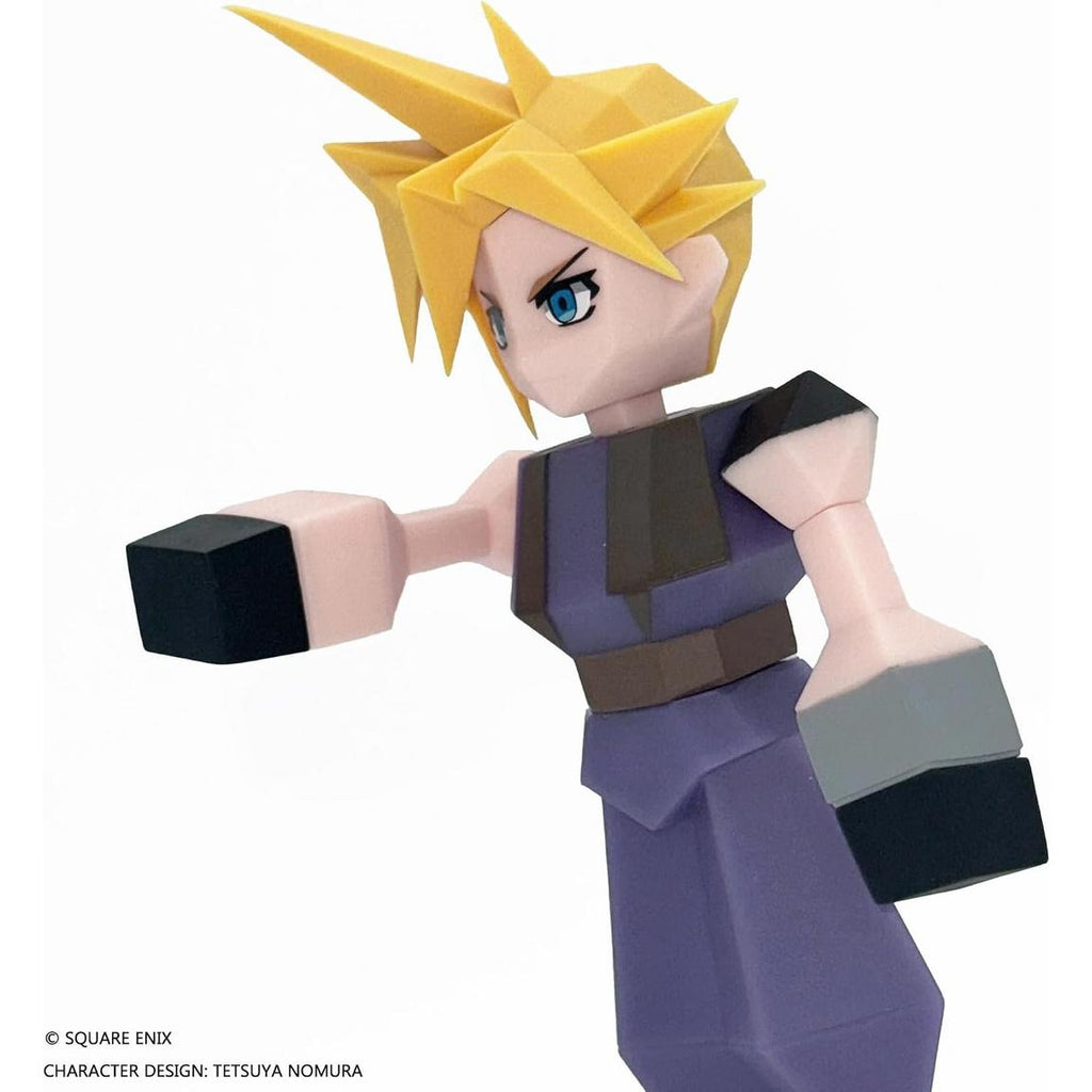 Final Fantasy VII: Cloud Strife Polygon 6-in Soft Vinyl Figure