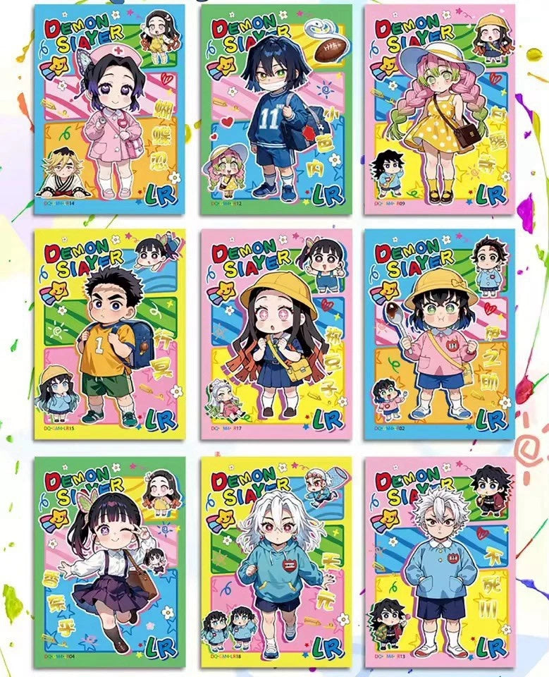 Demon Slayer Kimetsu No Yaiba Box Cards