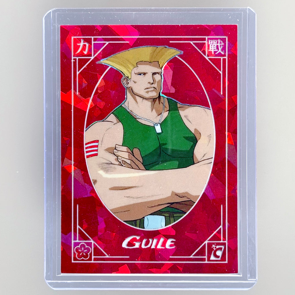 Guile #28 Street Fighter Alpha Series One (2025) Ruby Refractor
