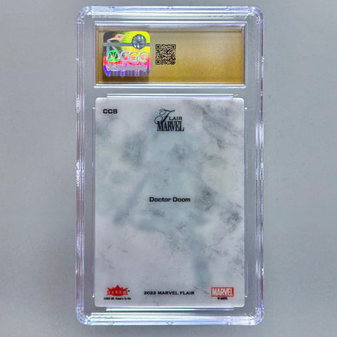 2024 Marvel Flair Doctor Doom Carved - CGC 10