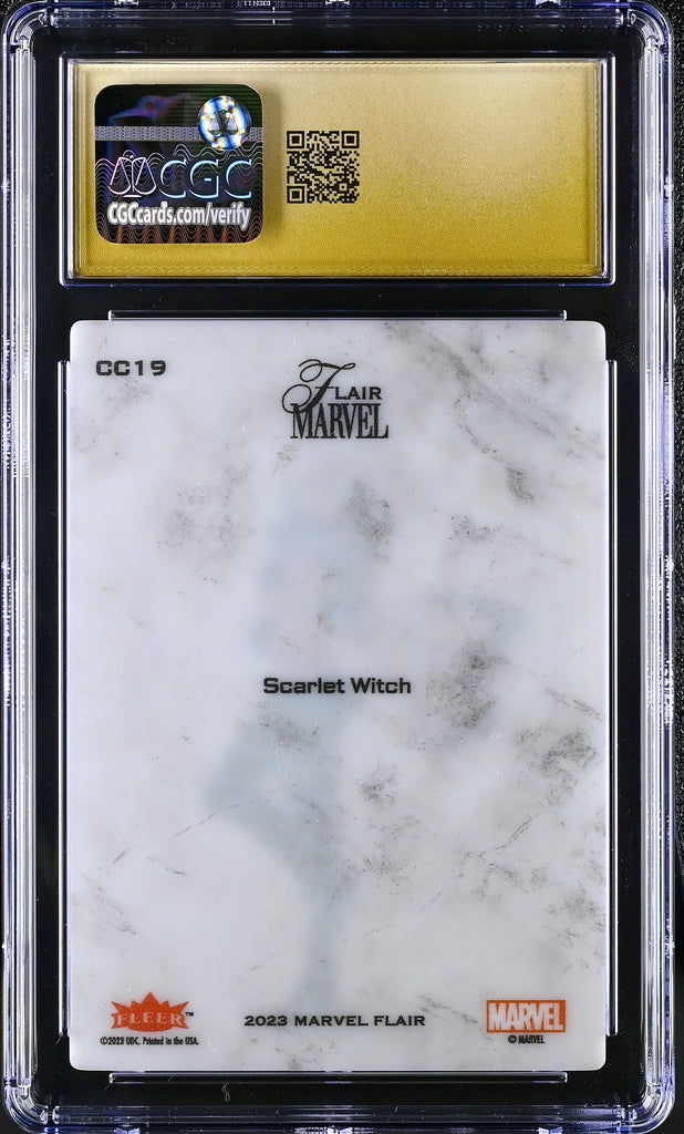 2024 Marvel Flair Scarlet Witch Carved - CGC 10