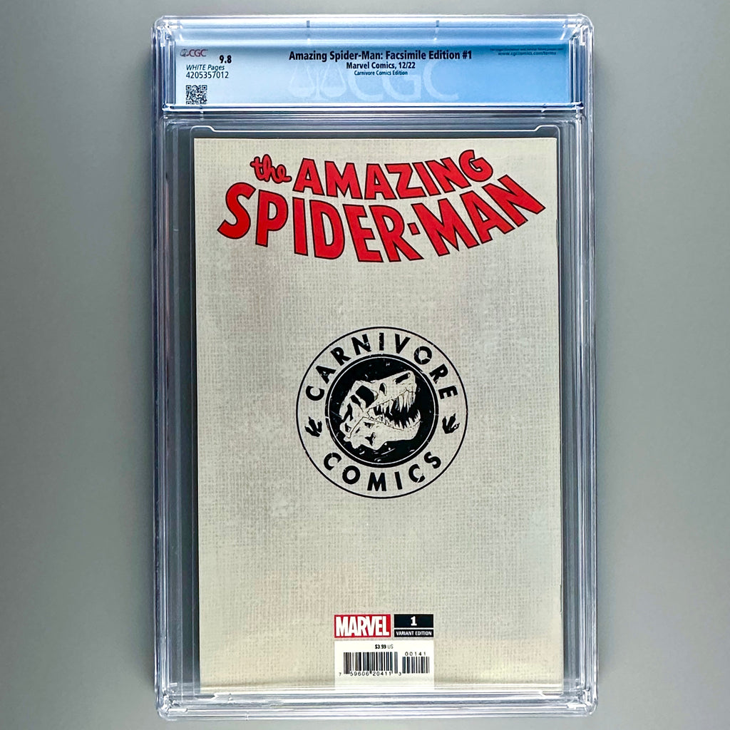 Amazing Spider-Man Dell Otto Facsimile Edition CGC 9.8