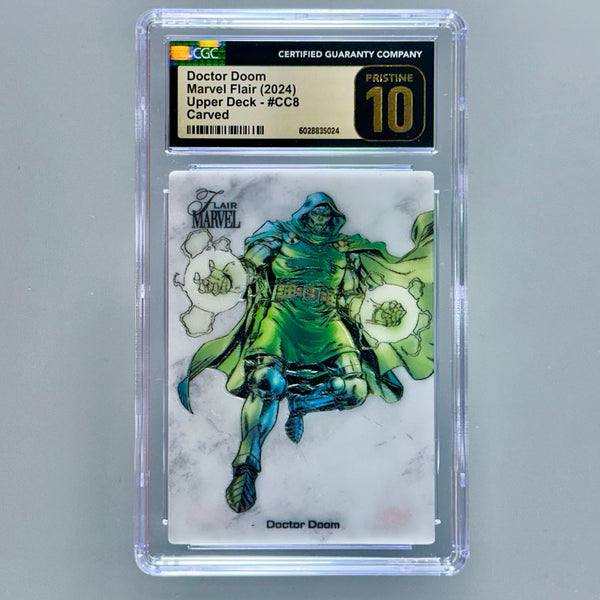 2024 Marvel Flair Doctor Doom Carved - CGC 10