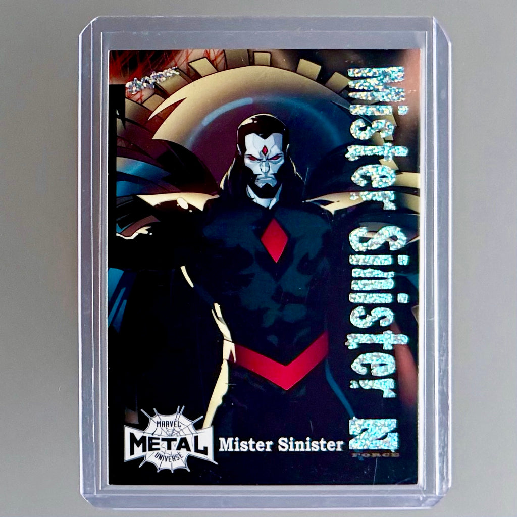 2021 X-Men Metal Mister Sinister Z-Force Rave